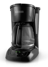BLACK+DECKER 12 Cup Programmable Coffee Maker - Black CM1100B (bbb) - £108.41 GBP