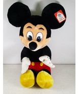 Vintage Mickey Mouse Plush from the 90&#39;s Full Bright Colors New with Tag - £25.64 GBP