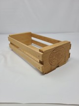 Napa Valley Winged Wheel Wood Cassette Tape Holder Crate Box Storage 12 ... - £14.83 GBP