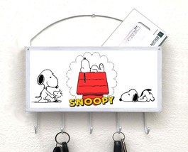 Snoopy Mail Organizer, Mail Holder, Key Rack, Mail Basket, Mailbox - $32.99