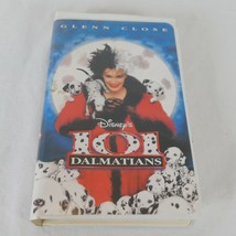 Disney 101 Dalmatians VHS 1997 Clamshell Glenn Close Jeff Daniels Joan Plowright - £6.27 GBP