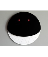 Handmade Wooden Tribal Mask, Laser-Cut Design Inspired by Emoticons, Uni... - $842.40 MXN