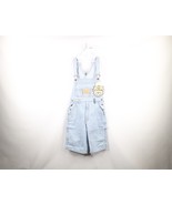 NOS Vintage 90s Streetwear Womens Size Medium Denim Jean Shortalls Overa... - $2,024.98 MXN