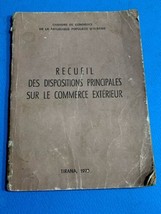 Old Albania Book BROCHURE-E.HOXHA-RECUEIL Dispositions PRINCIPALES-1972-FRENCH - £11.65 GBP