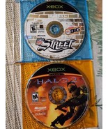 Nfl Street&amp;Halo 2 Xbox Bundle Of 2 Games - $281.47 MXN
