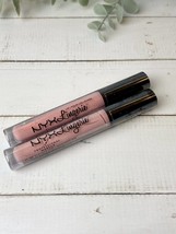 2 NYX Lip Lingerie Liquid Lipstick | LIPLI22 Silk Indulgent New Free Shipping - £9.99 GBP