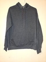 Athletic Works Hoodie Mens Large Gray Drawstring Long Sleeve Fleece Winter (XYZ) - £15.81 GBP