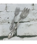 Oneida Serving Forks Lot Of 2 Large Small Replacement - £7.74 GBP