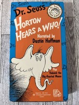 DR. SEUSS ~ HORTON HEARS A WHO!  VHS  NARRATED BY DUSTIN HOFFMAN 1992 - £7.44 GBP