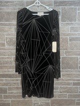 nicole miller artelier Geometric Print Dress Size Medium - $49.50