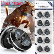 10 Pack 6 Volt Pet Collar Batteries For Petsafe Rfa-67 Rfa-6 Replacement Battery - £21.32 GBP
