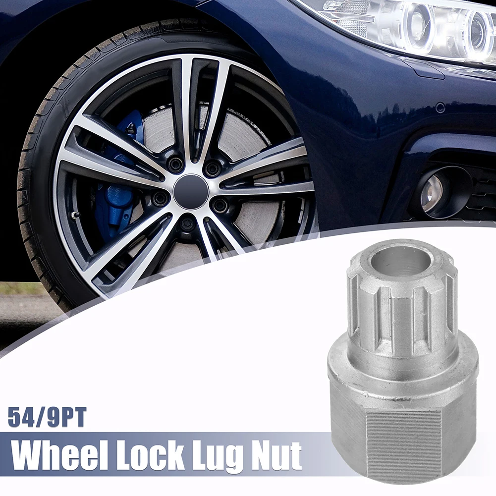 Wheel Lock Lug Nut 54/9PT Anti Theft Wheel Lock Key Lug Nut Screw Removal Key - £15.22 GBP