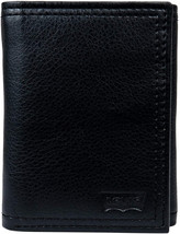 Levi&#39;s Men&#39;s Trifold Wallet - Sleek and Slim Includes ID Window and Cred... - $59.99