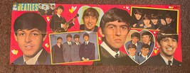 ALL ORIGINAL 1960&#39;s RARE ALL BEATLES 1964 FOLD-UP POSTER in PLASTIC BEAT... - £48.57 GBP