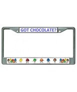 got chocolate m&amp;m logo license plate frame made in usa - £27.96 GBP