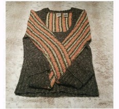 BKE Shorter Dark Grey Boat Neck Sweater Size S - $16.15