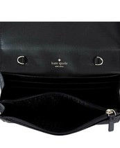 Nwt WLRU3077 Kate Spade Ny Rosewood Place Milou Clutch Wallet Black/Cement $199 - £41.12 GBP