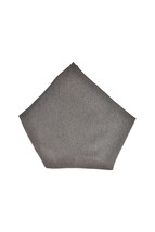 ARMANI COLLEZIONI Mens Pocket Square Simple Classic Grey Size 13&quot; X 13&quot; ... - $29.09