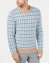 Michael Kors Mens Regular-Fit Guncheck Sweater - $1,345.10 MXN
