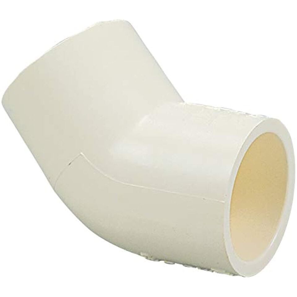 4706 1 Slip x Slip 45 Elbow CPVC CTS - $16.86