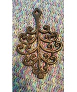 Vintage Cast Iron Tile Trivet - $183.91 MXN