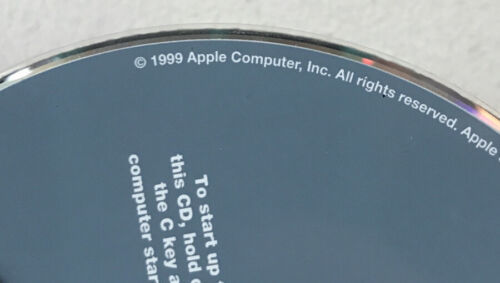 1999 Power Mac G4 Software Install or Restore Disc Version 8.6 - $1,000.00
