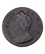 1734 Großbritannien Farthing Münze IN Sehr Fein Zustand Km #572 - $141.94 CAD