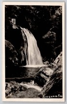 RPPC Bingham Falls Smugglers Notch Vermont Postcard F21 - $4.95