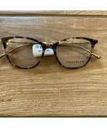 Longchamp Eyeglasses LO2606 Black Brown Gold Marchon Animal print - $1,284.54 MXN