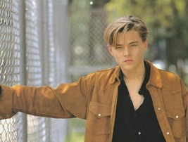 Leonardo Dicaprio teen magazine pinup clipping Teen Idols chain fence Japan - £7.71 GBP