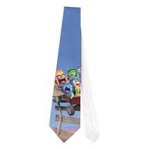 Necktie Inside Out Disgust Fear Sadness Anger Joy Halloween Cosplay - £20.03 GBP