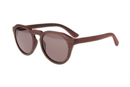 New Premium Wooden Polarized Kona Balsam Sunglasses 50mm with Grey Lenses - $39.55