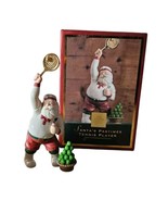Lenox Santa&#39;s Pastimes Tennis Player Santa Claus Porcelain Christmas Fig... - €20,62 EUR