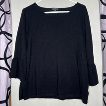 August silk three-quarter length bell sleeve sweater size extra large - £10.21 GBP