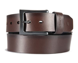 Carhartt 2203-20 Men&#39;s Burnished Leather Box Buckle Belt, Brown, Size 34 - £55.51 GBP