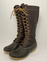 Vintage LL Bean Boots Maine Hunting Shoe 16” M8/W10 Refurbished Better T... - $173.25