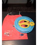 emma kites 8.7in Blue Lockable Kite Reel Winder 500ft 120lb Dacron Line ... - $16.95