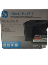 HP OfficeJet Pro 8715 All-in-one Printer - Black. ShipN24Hours. - £227.93 GBP
