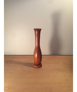 Vintage 60s Turned Wood vase/weedpot - 9&quot; tall - $41.01 CAD