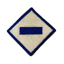 WW2 US ARMY 1ST Service Command Patch Cut Edge Uniform Removed First Service - £7.09 GBP