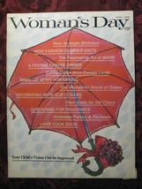 WOMANs DAY magazine April 1966 Batik Easter Ethel Edison Gordon - £7.60 GBP