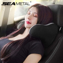 Ultra Soft Car Headrest Universal Pillow Neck Support 3D Memory Foam Pro... - £12.74 GBP
