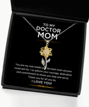 Doctor Mom Necklace Gifts, Birthday Present For Doctor Mom, Daughter To Mom  - £39.92 GBP