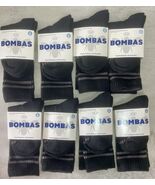 NWT 8 Pairs Bombas Crew Socks Adult Small – Black Honeycomb Arch Support - $620.90 MXN