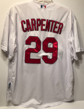Chris Carpenter #29 St. Louis Cardinals Mlb Nl Vintage Stitched White Jersey 52 - £45.41 GBP