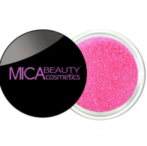 MICA BEAUTY Mineral Body &amp; Eye Shadow Glitter HOT PINK 223 Full Size 2.5... - £15.41 GBP