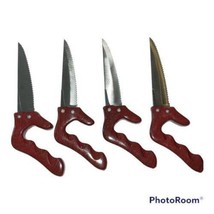 DCI Steak Saw Knife Set of 4 Knives Ergonomic Handle BBQ - £27.84 GBP