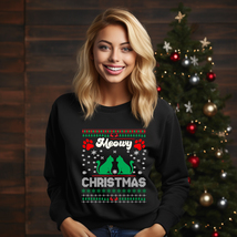 Meow Christmas Sweater,Christmas Sweater, Xmas Sweater, Gift Christmas - £19.54 GBP