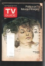 TV Guide  4/24/1976-Beatrice Arthur-Maude cover-Roger Heindel-St Louis editio... - £14.49 GBP