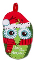 Kay Dee Designs Owl Shaped Potholder  Hoo&#39;s Been Naughty - $9.89